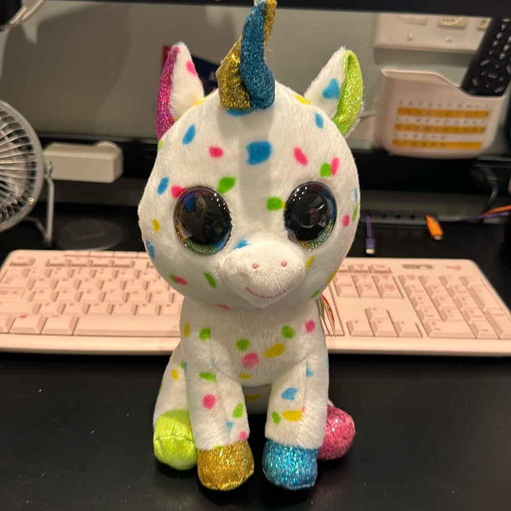 2019 11inch Ty Unicorn named Harmonie like new with tags